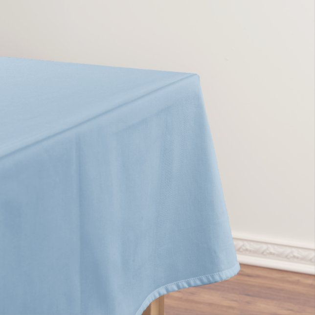 Nappe Pale bleu ciel couleur solide impression (In Situ)