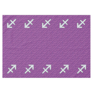 Nappe Panneau Zodiac Pearl Sagittarius Fuchsia Camo numé