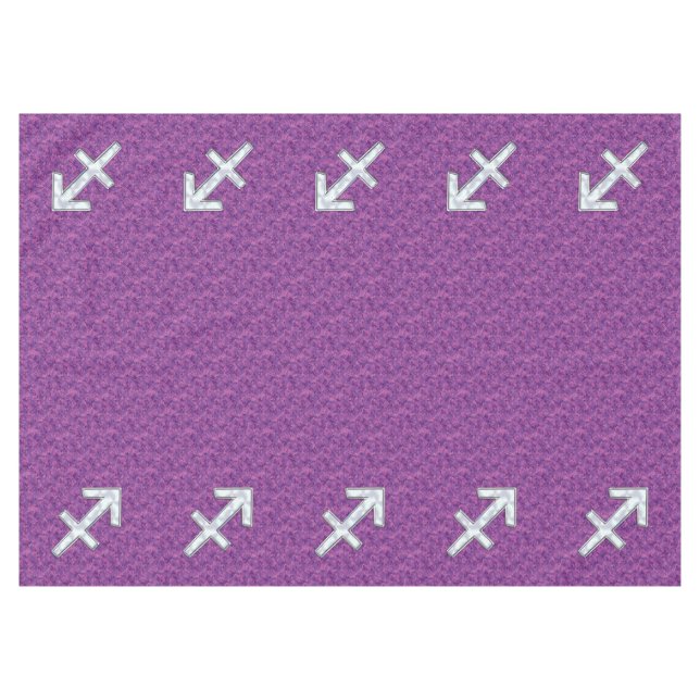 Nappe Panneau Zodiac Pearl Sagittarius Fuchsia Camo numé (Devant (Horizontal))