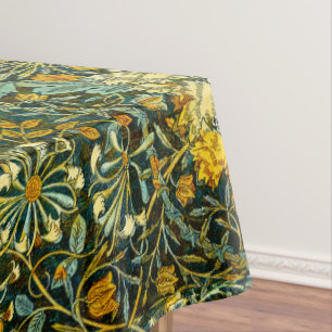 Nappe Papier peint floral Chèvrefeuille Or de William Mo