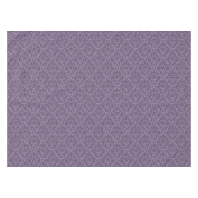 Nappe Papier peint floral pourpre 2 (Devant (Horizontal))
