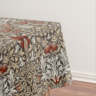 Nappe Papier peint floral Terreux Brun de William Morris