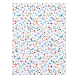 Nappe papillon aquarelle