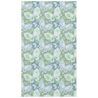 Nappe Papillons Bleus & Verts 