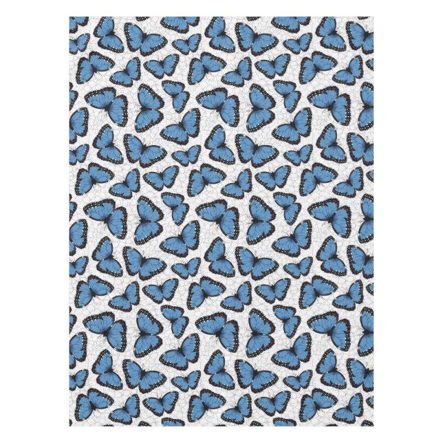 Nappe Papillons morpho bleu (Devant)