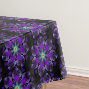 Nappe Parapluie violet & coeurs .7