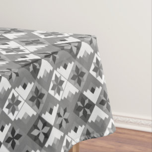 Nappe Parchemin multicolore motif géométrique