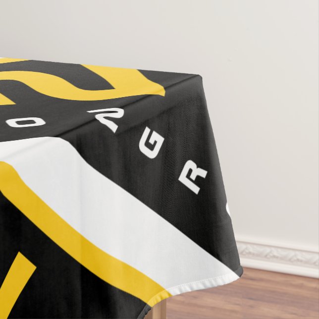 Nappe Parti de graduation Black Gold moderne (In Situ)