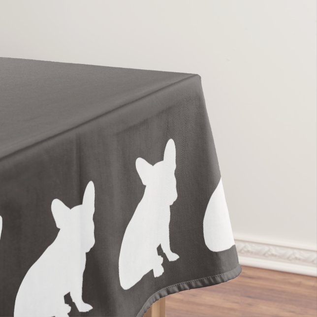 Nappe Parti Silhouette de Bulldog (In Situ)