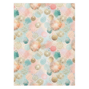 Nappe Pastel Confetti Parties scintillant Motif Abstrait