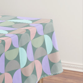 Nappe Pastel Mid Century Moderne