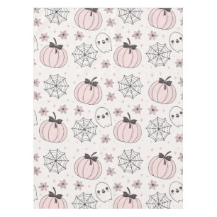 Nappe Pastel Pink Halloween Motif sans couture