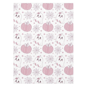 Nappe Pastel Pink Halloween Motif sans couture (3)