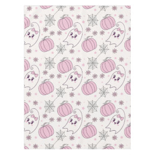 Nappe Pastel Pink Halloween Motif sans couture (4)