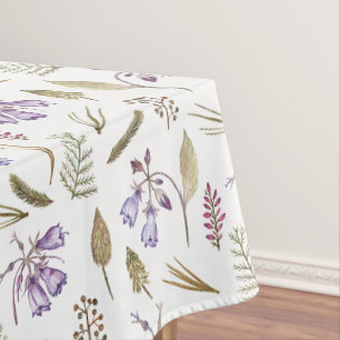 Nappe Pastel Violet Violet Floral Garden Botanique Party