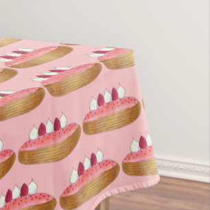 Nappe Pâtisserie Pâtisserie Pink Eclair French Choux