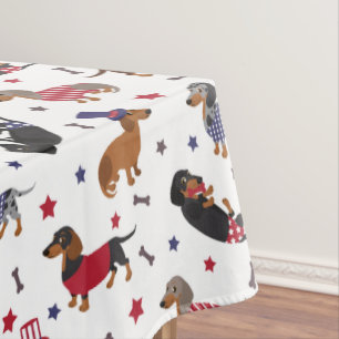 Nappe Patriotique Dachshund