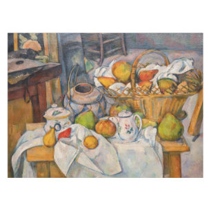 Nappe Paul Cezanne - La vie morte avec panier