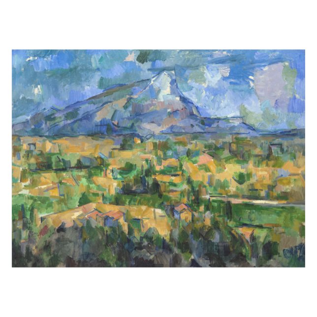 Nappe Paul Cezanne - Mont Sainte-Victoire (Devant (Horizontal))