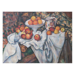 Nappe Paul Cezanne - Nature morte, pommes et oranges