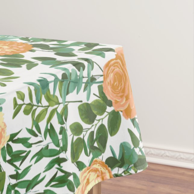 Nappe Peach Peony Rose Floral Mariage (In Situ)