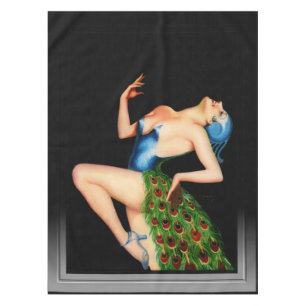 Nappe Peacock Dancer par Earle Kulp Bergey