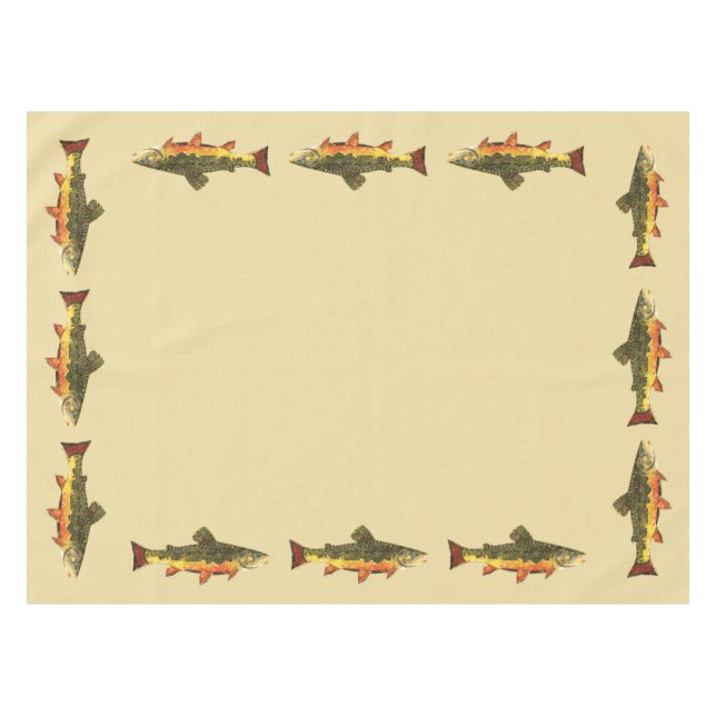 Nappe Pêche à la truite (Devant (Horizontal))