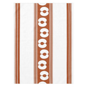 Nappe Pêche Luxe Rayures Jacquard