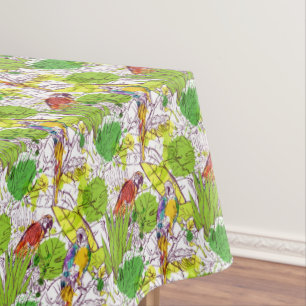 Nappe Perroquets tropicaux