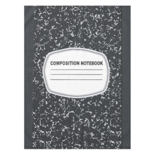 Nappe personnalisable de carnet de composition