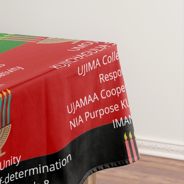 Nappe Personnalisable Pan African KWANZAA (In Situ)