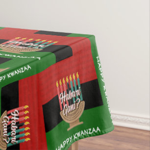 Nappe Personnalisé HABARI GANI Kwanzaa