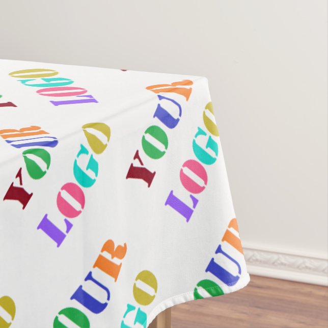 Nappe personnalisée avec logo promotionnel (In Situ)