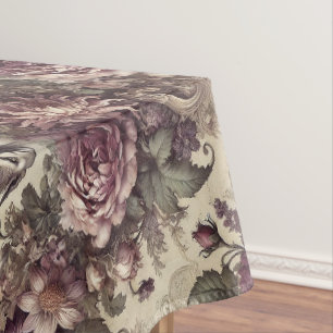 Nappe Pétales de prune - Gothique Grand Motif