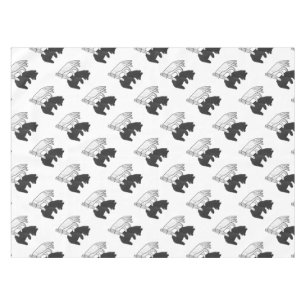 Nappe Petit ours Ours Silhouette Main