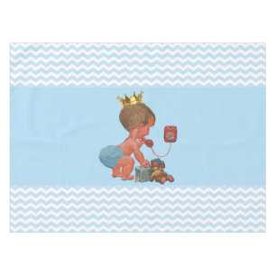 Nappe Petit prince lunatique sur le baby shower de