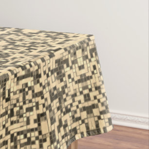 Nappe Petits carrés ou carreaux bleus, kaki ou beige