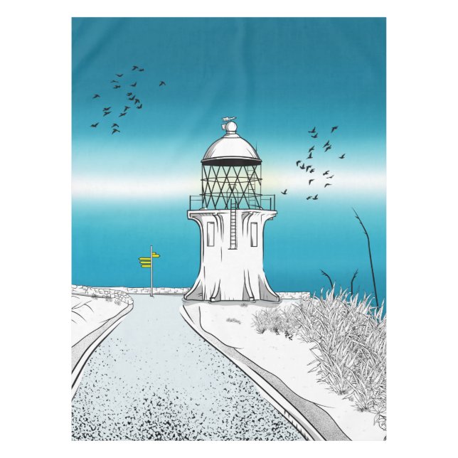 Nappe Phare du Cap Reinga Nouvelle-Zélande (Devant)