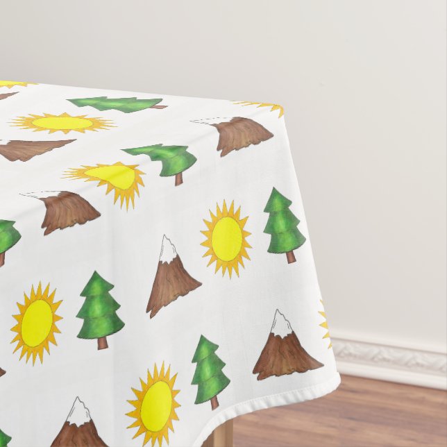 Nappe Pine Tree Sun Mountain Climber Camp extérieur (In Situ)