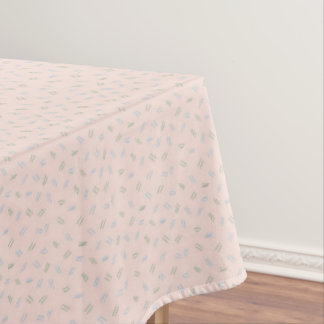 Nappe Pink Doodle Pattern Tablecloth