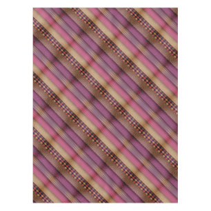 Nappe Pink Tribal Stripes Motif géométrique Bold Ethique