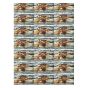 Nappe planches grises rouillées