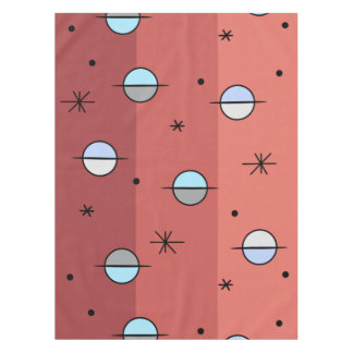 Nappe Planètes de l'âge de l'espace rétro Étoiles Saumon