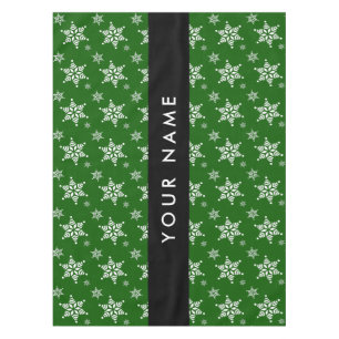 Nappe Pneus blancs, Vert, Votre nom, Personnaliser
