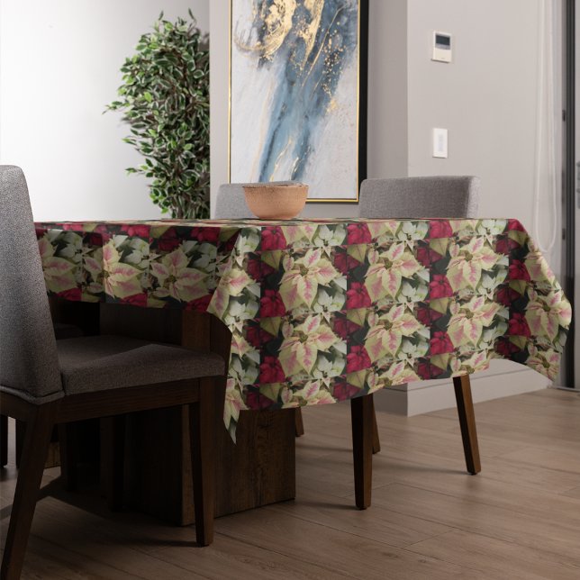 Nappe Poinsettias coloré Motif vacances (In Situ Dining Room)