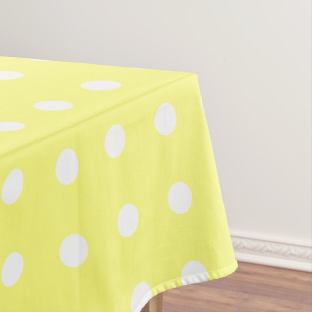 Nappe Point de polka jaune (In Situ)