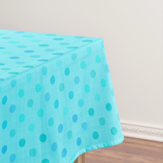 Nappe points bleus texturés 2 (In Situ)