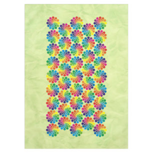 Nappe Points de couleur Cercle Motif + votre arrière - p