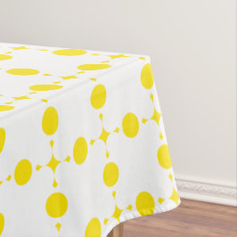 Nappe Pois Jaunes, Motif Polka Dot, Points, Pots