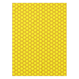 Nappe Pois moderne | Elégant jaune moutarde